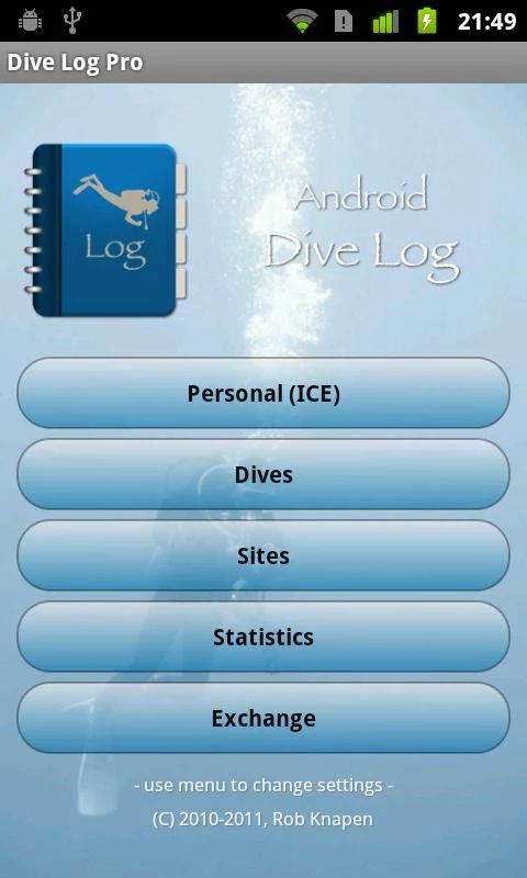 Dive log Pro